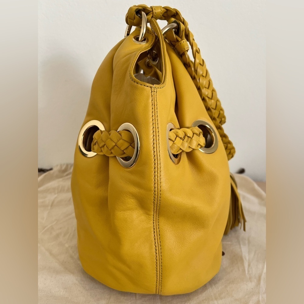 MICHAEL Kors Lambskin Braided Camden Tote,Dustbag NWOT 2008 - Picture 4 of 17